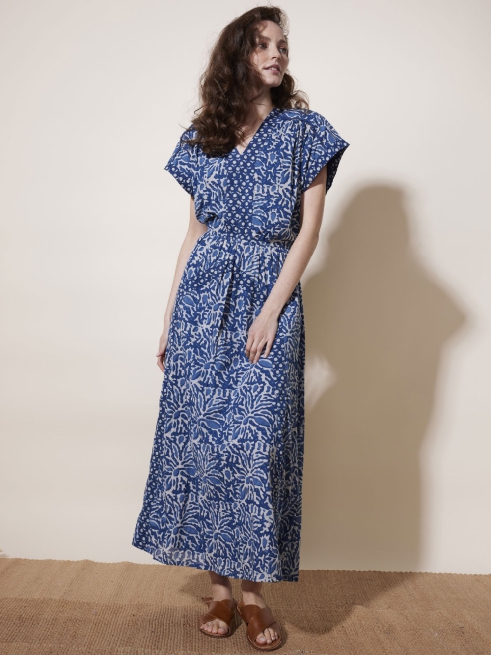 Louizon Dishka Bleu Maxi Dress